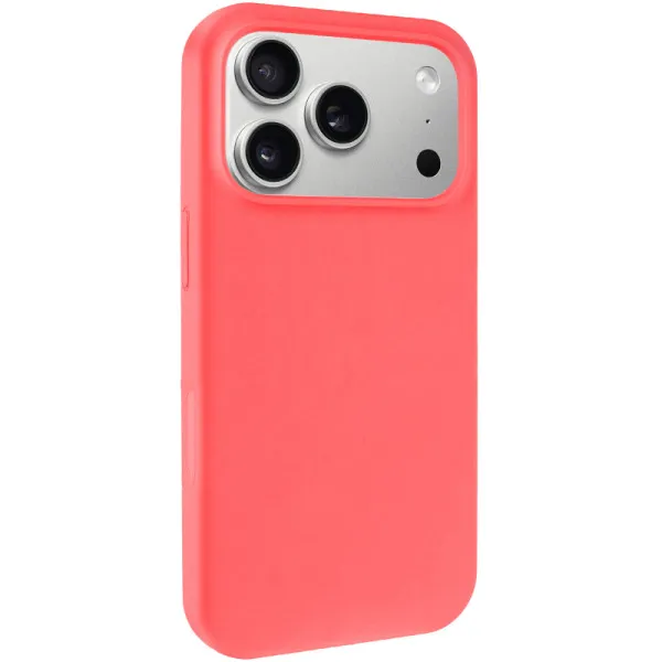 Чохол Silk Full Protective (AA) NO LOGO для Apple iPhone 17 Pro (6.3") — Кавуновий — фото 1 Чохол Silk Full Protective (AA) NO LOGO для Apple iPhone 17 Pro (6.3") — Кавуновий — фото 1