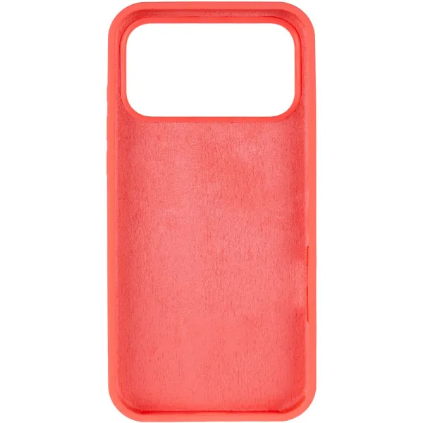Чохол Silk Full Protective (AA) NO LOGO для Apple iPhone 17 Pro (6.3") — Кавуновий — фото 3 Чохол Silk Full Protective (AA) NO LOGO для Apple iPhone 17 Pro (6.3") — Кавуновий — фото 3