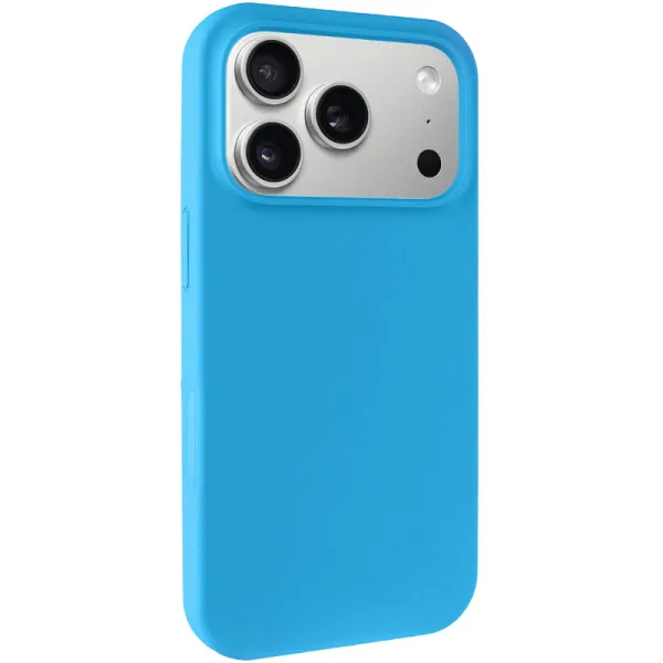 Чохол Silk Full Protective (AA) NO LOGO для Apple iPhone 17 Pro (6.3") — Блакитний — фото 1 Чохол Silk Full Protective (AA) NO LOGO для Apple iPhone 17 Pro (6.3") — Блакитний — фото 1