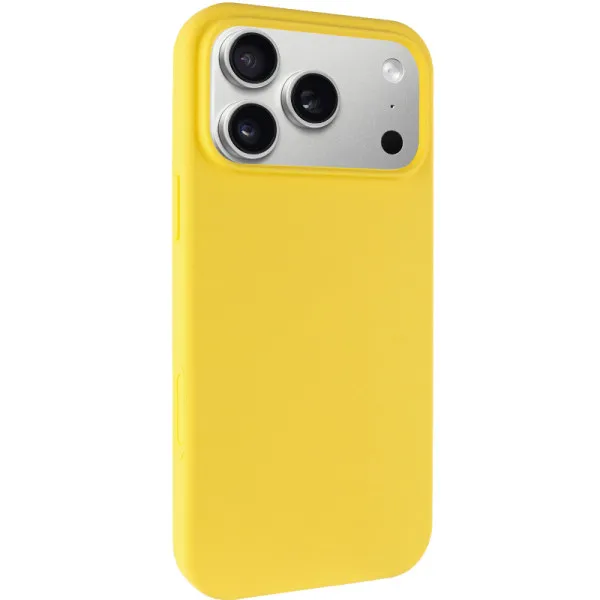Чохол Silk Full Protective (AA) NO LOGO для Apple iPhone 17 Pro (6.3") — Жовтий — фото 1 Чохол Silk Full Protective (AA) NO LOGO для Apple iPhone 17 Pro (6.3") — Жовтий — фото 1