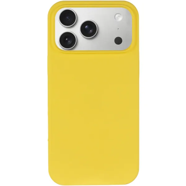 Чохол Silk Full Protective (AA) NO LOGO для Apple iPhone 17 Pro (6.3") — Жовтий — фото 2 Чохол Silk Full Protective (AA) NO LOGO для Apple iPhone 17 Pro (6.3") — Жовтий — фото 2