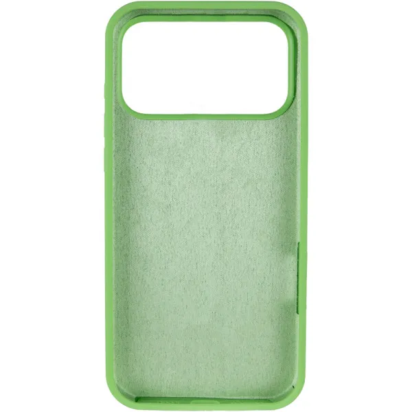 Чохол Silk Full Protective (AA) NO LOGO для Apple iPhone 17 Pro (6.3") — М'ятний — фото 3 Чохол Silk Full Protective (AA) NO LOGO для Apple iPhone 17 Pro (6.3") — М'ятний — фото 3