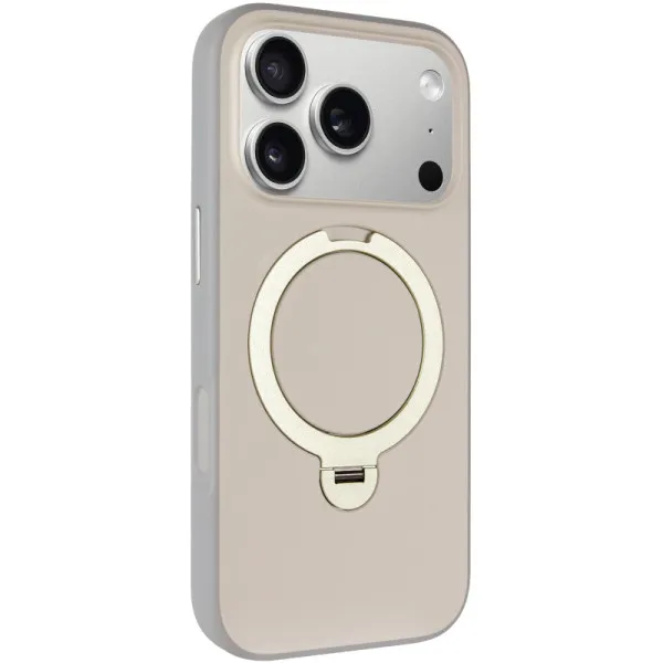 Чохол Ummi Colorful with Magnetic Fit HQ Ring для Apple iPhone 17 Pro / 18 Pro (6.3") — Сірий — фото 1