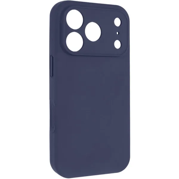 Чохол Silk Full Camera Protective (AA) NO LOGO для Apple iPhone 17 Pro (6.3") — Темно-синій — фото 1