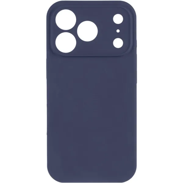 Чохол Silk Full Camera Protective (AA) NO LOGO для Apple iPhone 17 Pro (6.3") — Темно-синій — фото 2