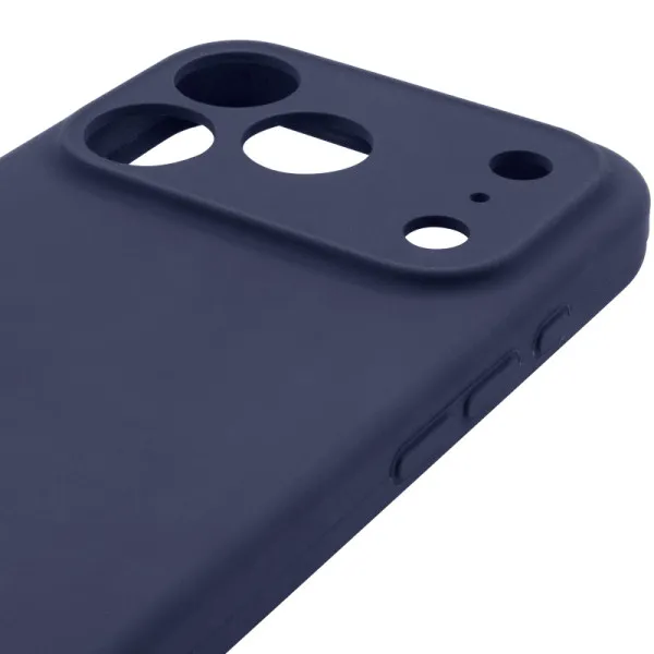 Чохол Silk Full Camera Protective (AA) NO LOGO для Apple iPhone 17 Pro (6.3") — Темно-синій — фото 4