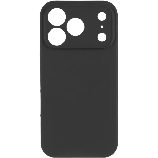Чехол Silk Full Camera Protective (AA) NO LOGO для Apple iPhone 17 Pro (6.3") — Черный — фото 2 Чехол Silk Full Camera Protective (AA) NO LOGO для Apple iPhone 17 Pro (6.3") — Черный — фото 2