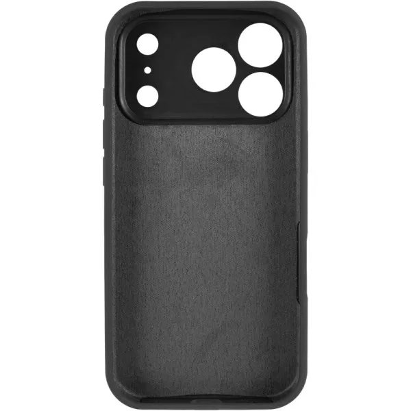Чехол Silk Full Camera Protective (AA) NO LOGO для Apple iPhone 17 Pro (6.3") — Черный — фото 3 Чехол Silk Full Camera Protective (AA) NO LOGO для Apple iPhone 17 Pro (6.3") — Черный — фото 3