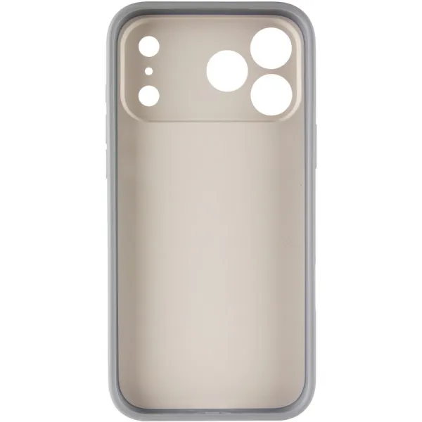 Чехол Ummi Full Camera with Magnetic Fit HQ Ring для Apple iPhone 18 Pro / 17 Pro (6.3") — Серый — фото 3 Чехол Ummi Full Camera with Magnetic Fit HQ Ring для Apple iPhone 18 Pro / 17 Pro (6.3") — Серый — фото 3