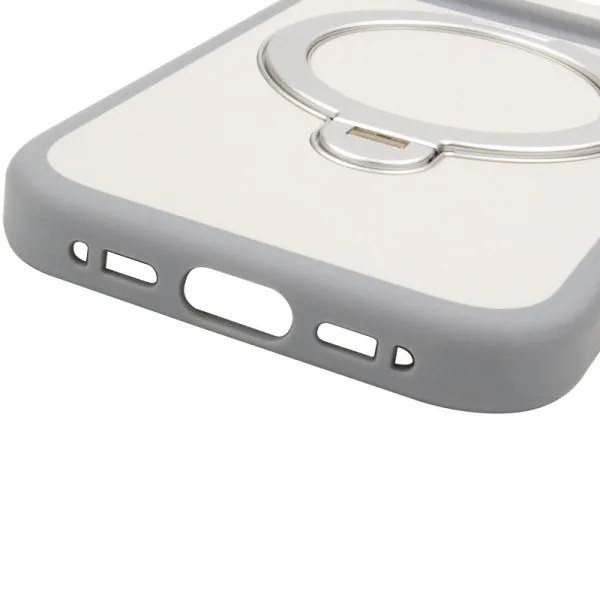 Чехол Ummi Full Camera with Magnetic Fit HQ Ring для Apple iPhone 18 Pro / 17 Pro (6.3") — Серый — фото 4 Чехол Ummi Full Camera with Magnetic Fit HQ Ring для Apple iPhone 18 Pro / 17 Pro (6.3") — Серый — фото 4