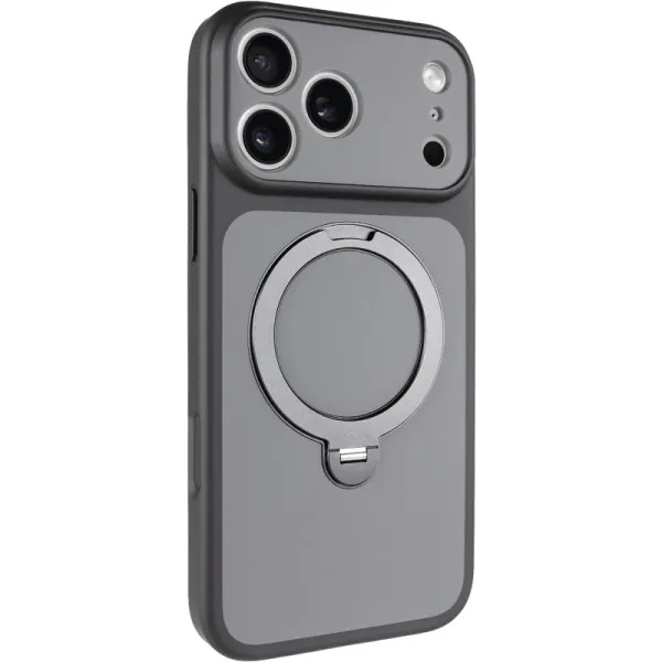 Чехол Ummi Full Camera with Magnetic Fit HQ Ring для Apple iPhone 18 Pro / 17 Pro (6.3") — Черный — фото 1 Чехол Ummi Full Camera with Magnetic Fit HQ Ring для Apple iPhone 18 Pro / 17 Pro (6.3") — Черный — фото 1