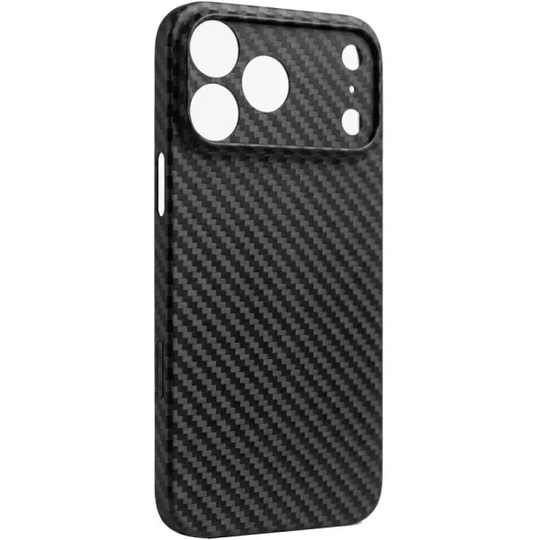 Чехол Getman Carbon Ultra Slim для Apple iPhone 17 Pro / 18 Pro (6.3") — Черный — фото 1 Чехол Getman Carbon Ultra Slim для Apple iPhone 17 Pro / 18 Pro (6.3") — Черный — фото 1