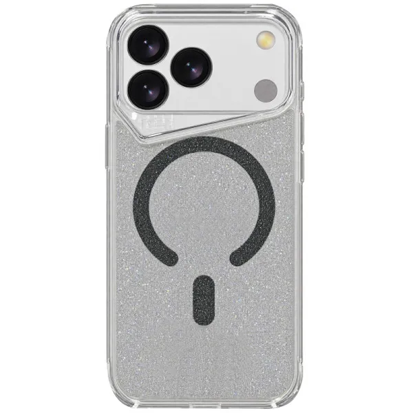 Чохол TPU+PC Gear4 Crystal Palace Shine with Magnetic Fit для Apple iPhone 17 Pro / 18 Pro (6.3") — Прозорий