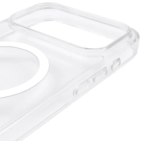 Чехол TPU Ummi transparent with Magnetic Fit для Apple iPhone 17 Pro / 18 Pro (6.3") — Прозрачный — фото 4