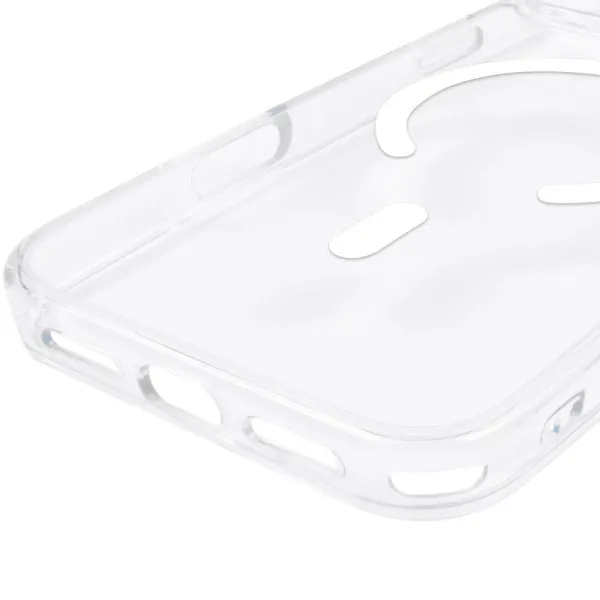 Чехол TPU Ummi transparent with Magnetic Fit для Apple iPhone 17 Pro / 18 Pro (6.3") — Прозрачный — фото 5