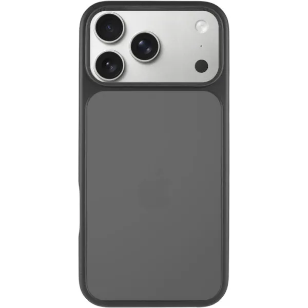 TPU+PC чохол Metal Buttons для Apple iPhone 18 Pro / 17 Pro (6.3") — Чорний — фото 2