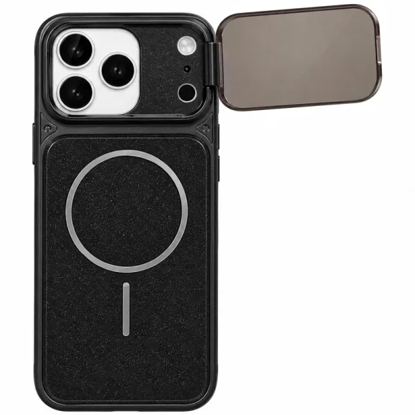 Чехол TPU+PC Pacific with Magnetic Fit and straps для Apple iPhone 17 Pro / 18 Pro (6.3") — Черный — фото 2