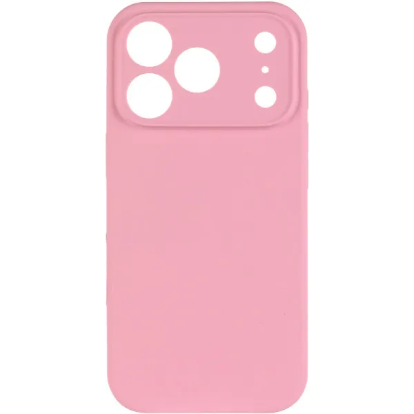 Чехол Silk Full Camera (AA) NO LOGO with Magnetic Fit для Apple iPhone 17 Pro / 18 Pro (6.3") — Розовый — фото 2