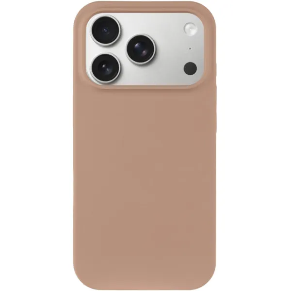 Чохол Silk (AA) NO LOGO with Magnetic Fit для Apple iPhone 17 Pro / 18 Pro (6.3") — Бежевий — фото 2