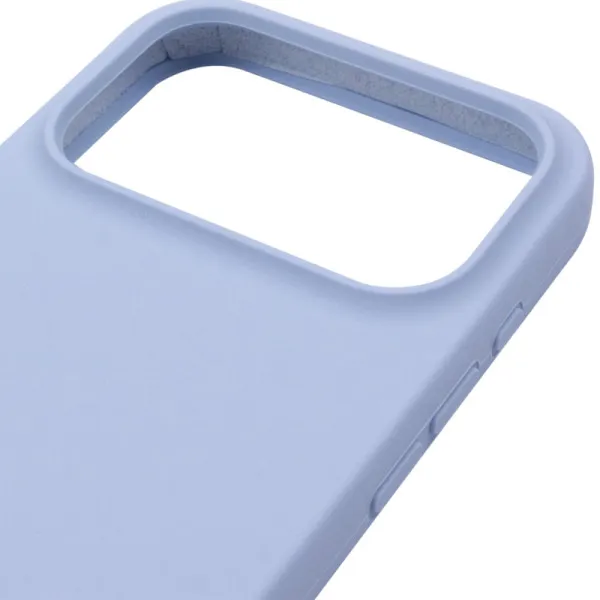 Чохол Silk (AA) NO LOGO with Magnetic Fit для Apple iPhone 17 Pro / 18 Pro (6.3") — Блакитний — фото 4