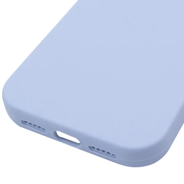 Чохол Silk (AA) NO LOGO with Magnetic Fit для Apple iPhone 17 Pro / 18 Pro (6.3") — Блакитний — фото 5