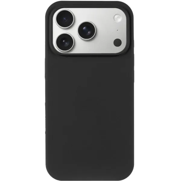 Чохол Silk (AA) NO LOGO with Magnetic Fit для Apple iPhone 17 Pro / 18 Pro (6.3") — Чорний — фото 1