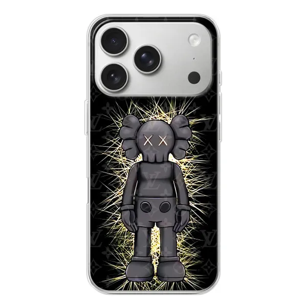 Чохол з принтом «Bearbrick LV» для iPhone 17 Pro