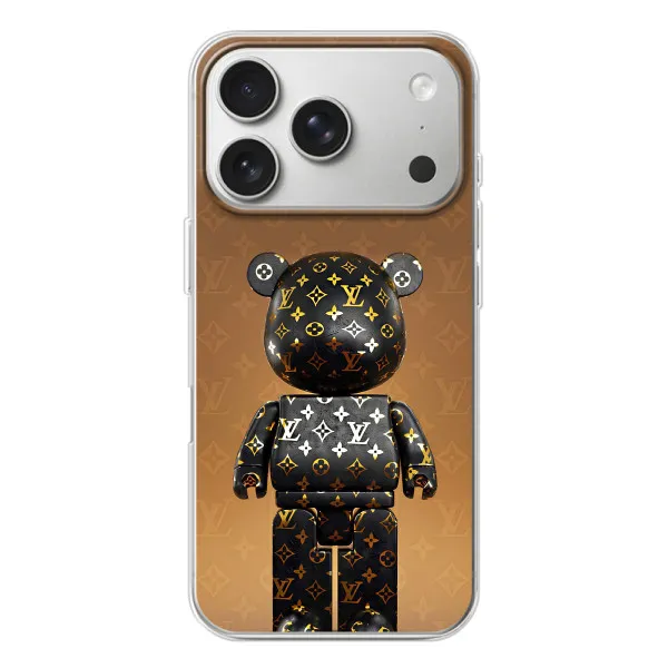 Чохол з принтом «Bearbrick» для iPhone 17 Pro
