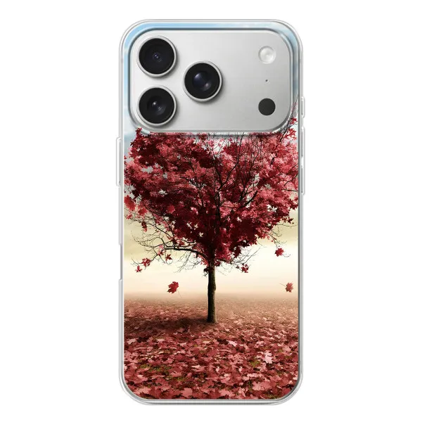 Чохол з принтом «Дерево серце» для iPhone 17 Pro