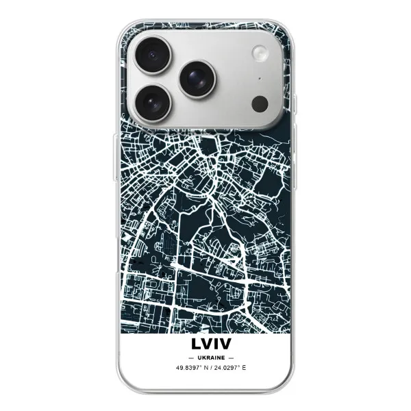 Чохол з принтом «Львів» для iPhone 17 Pro
