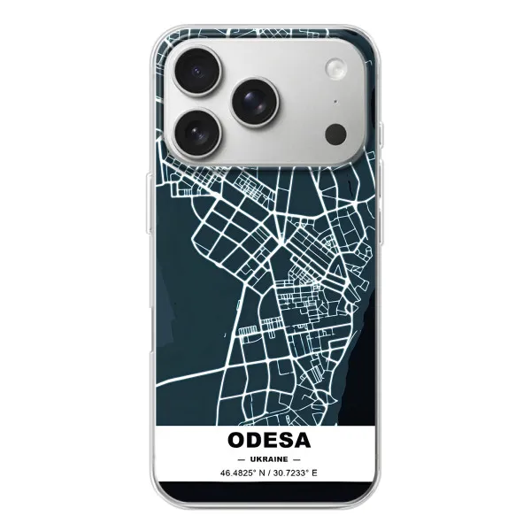 Чохол з принтом «Одеса» для iPhone 17 Pro