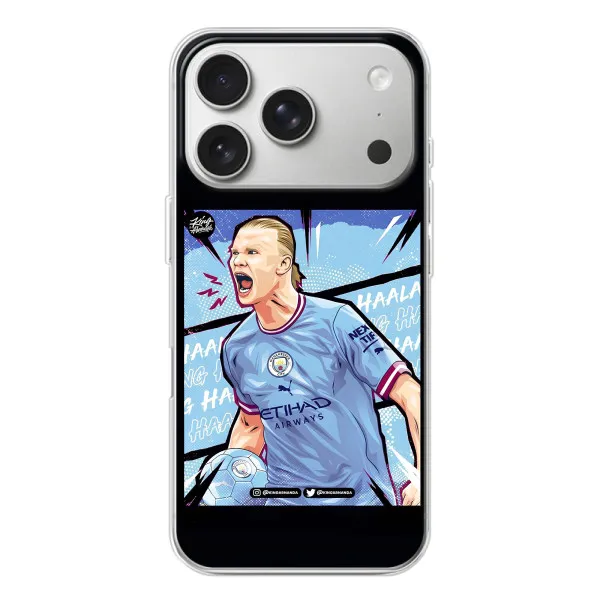 Чохол з принтом «гол Ерлінг Холанд» для iPhone 17 Pro
