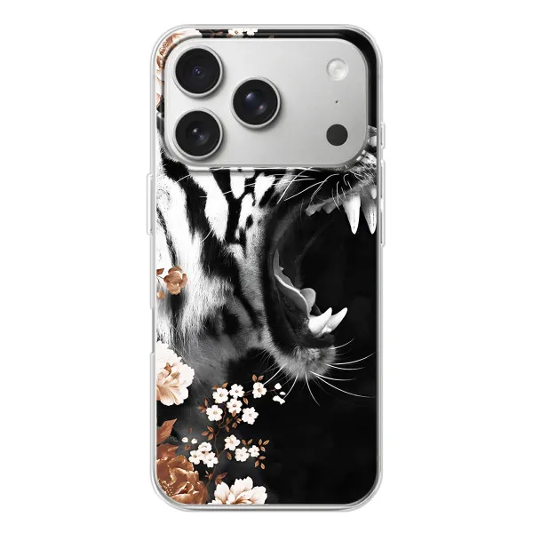 Чохол з принтом «Стильний ТИГР» для iPhone 17 Pro