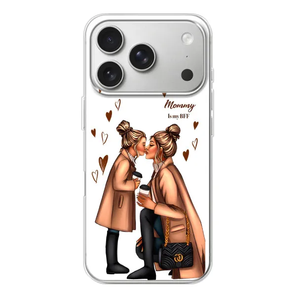 Чохол з принтом «Донька і мама» для iPhone 17 Pro