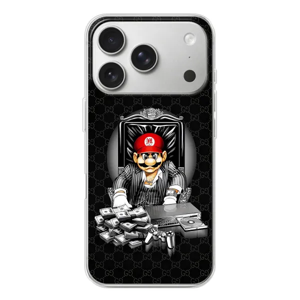 Чохол з принтом «Супер Маріо» для iPhone 17 Pro