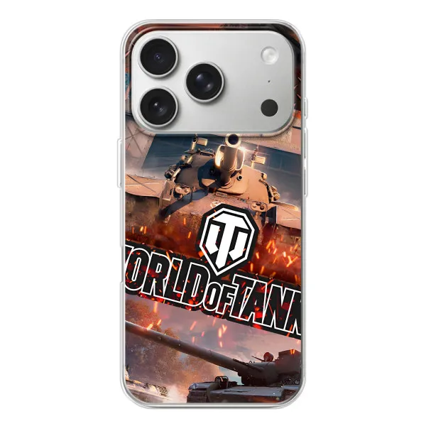 Чохол з принтом «World of Tanks» для iPhone 17 Pro
