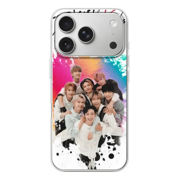 Чохол з принтом «Stray Kids» для iPhone 17 Pro