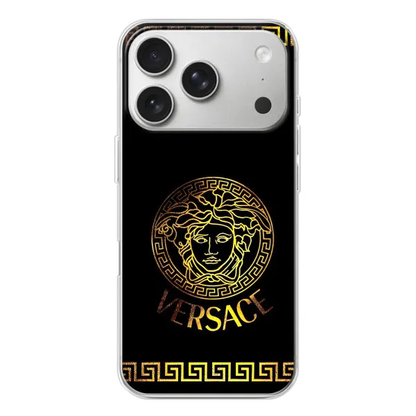 Чехол с принтом «Logo Versace» для iPhone 17 Pro