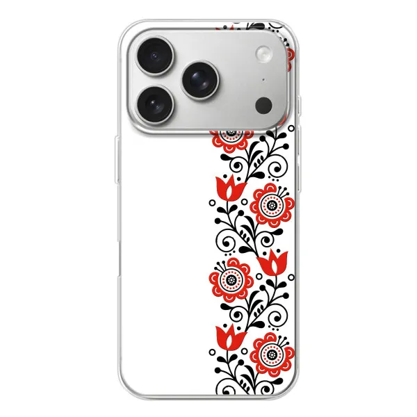 Чохол з принтом «Яскрава вишиванка» для iPhone 17 Pro