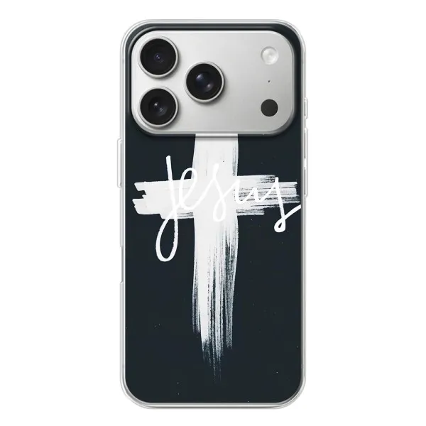 Чехол с принтом «Иисус» для iPhone 17 Pro