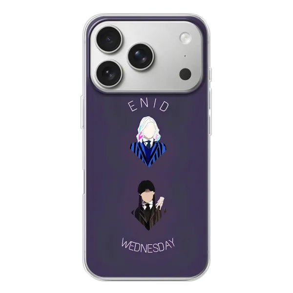Чехол с принтом «Уэнздей и подруга» для iPhone 17 Pro