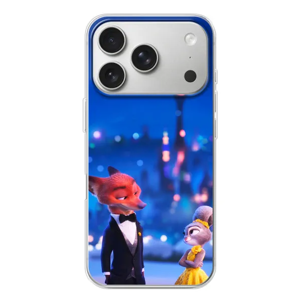 Чохол з принтом «Романтичний вечір Зоотрополіс» для iPhone 17 Pro Чохол з принтом «Романтичний вечір Зоотрополіс» для iPhone 17 Pro