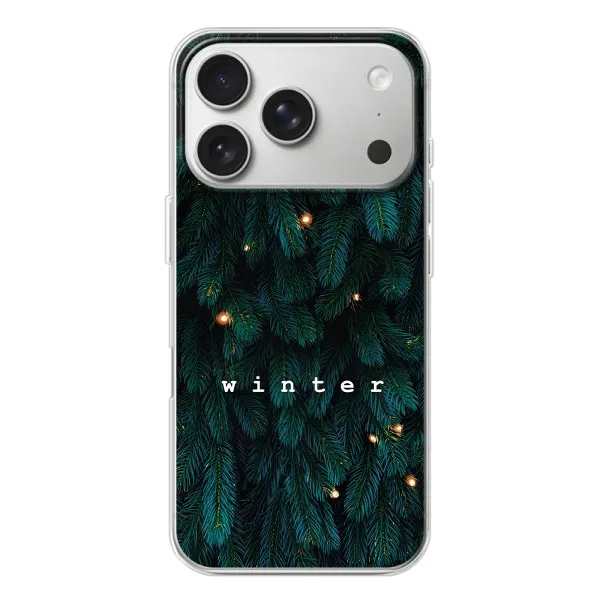 Чохол з принтом «Winter» для iPhone 17 Pro Чохол з принтом «Winter» для iPhone 17 Pro
