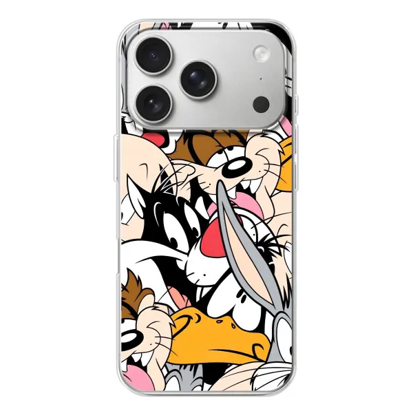 Чохол з принтом «Looney Tunes» для iPhone 17 Pro