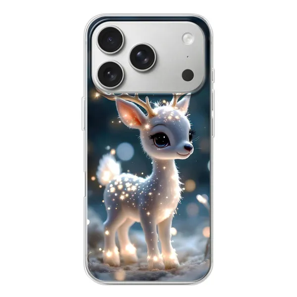 Чехол с принтом «Блестящий олененок» для iPhone 17 Pro Чехол с принтом «Блестящий олененок» для iPhone 17 Pro