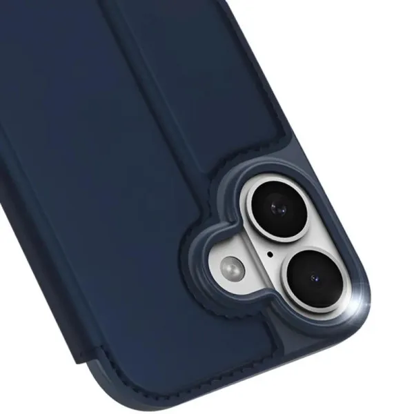 Чохол-книжка Dux Ducis з кишенею для візиток для Apple iPhone 17 (6.3") — Синій — фото 5