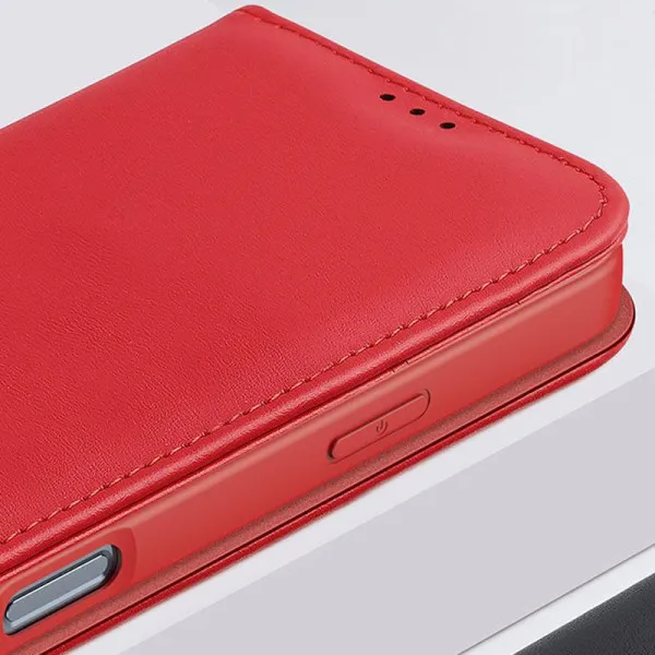 Чохол-книжка Dux Ducis Hivo для Apple iPhone 17 (6.3") — Червоний — фото 1