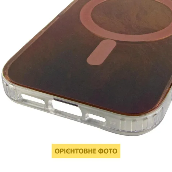 Чохол TPU Shiny Mountain Magnetic Fit для Apple iPhone 17 (6.3") — Коричневий — фото 5