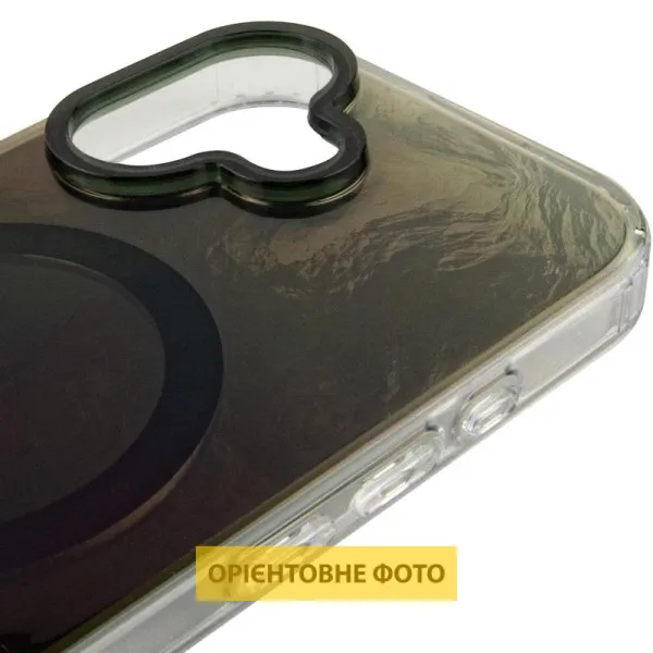 Чохол TPU Shiny Mountain Magnetic Fit для Apple iPhone 17 (6.3") — Чорний — фото 4