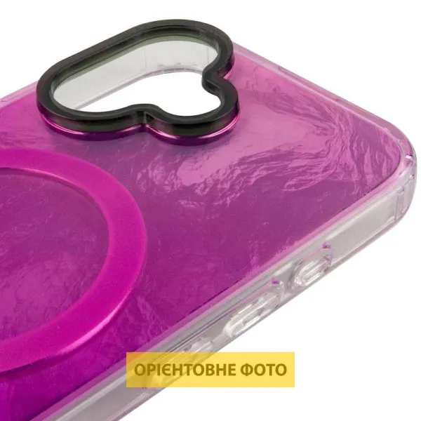 Чохол TPU Shiny Mountain Magnetic Fit для Apple iPhone 17 (6.3") — Рожевий — фото 4